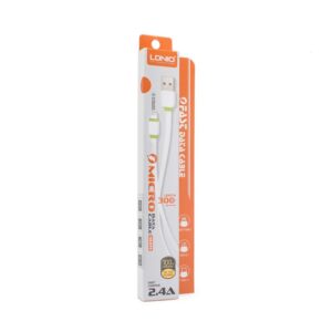 Data kabl LDNIO XS073 za iPhone lightning beli 0.3m