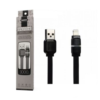 Data kabl REMAX Breathe RC-029i za iPhone lightning crni 1m