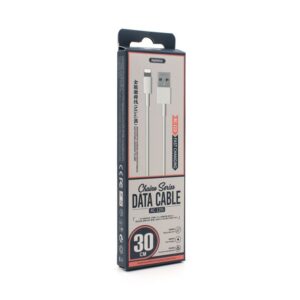 Data kabl REMAX Chaine Series RC-120i za iPhone lightning beli 0.3m