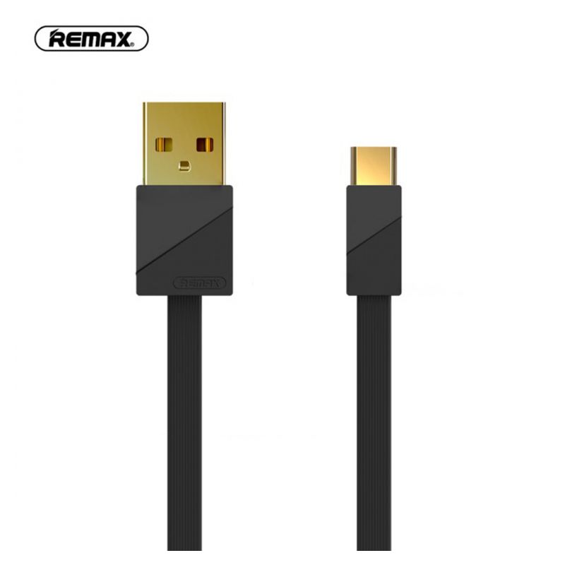 Data kabl REMAX Gold Plating QC 3A RC-048a Type C crni 1m