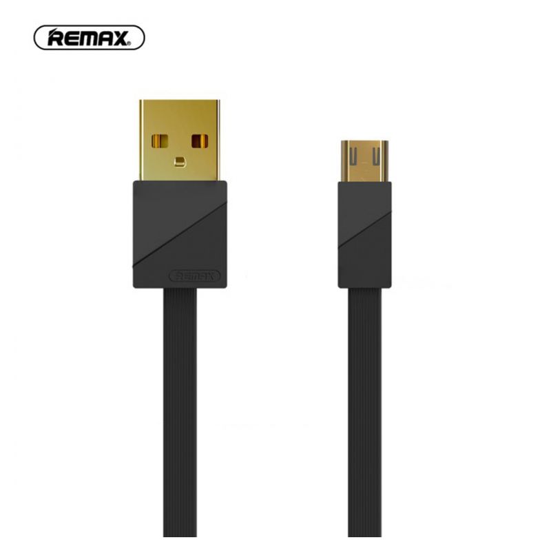 Data kabl REMAX Gold Plating QC 3A RC-048m micro USB crni 1m
