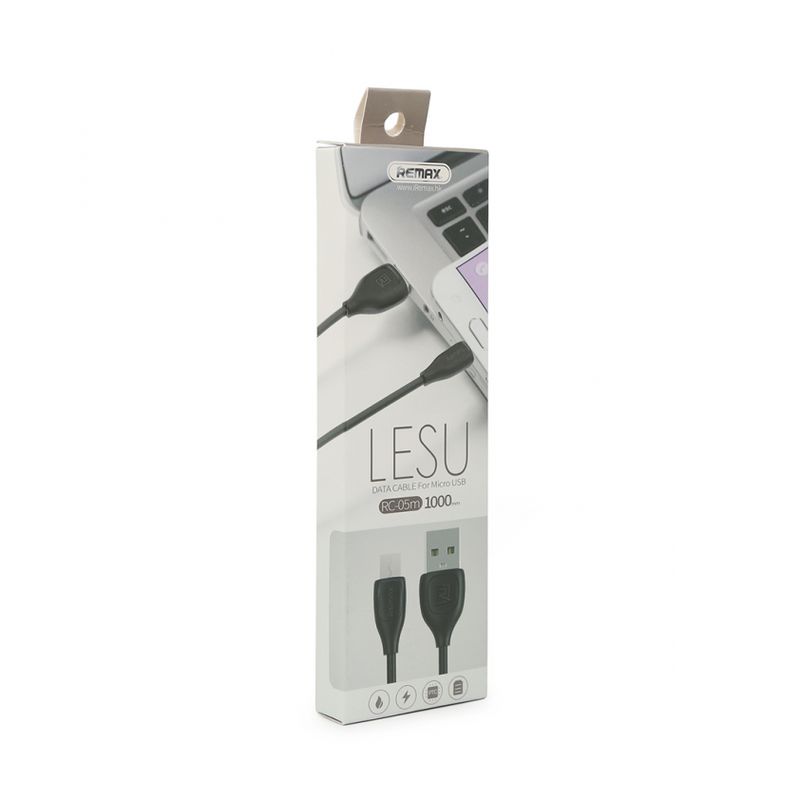 Data kabl REMAX Lesu RC-050m micro USB crni 1m
