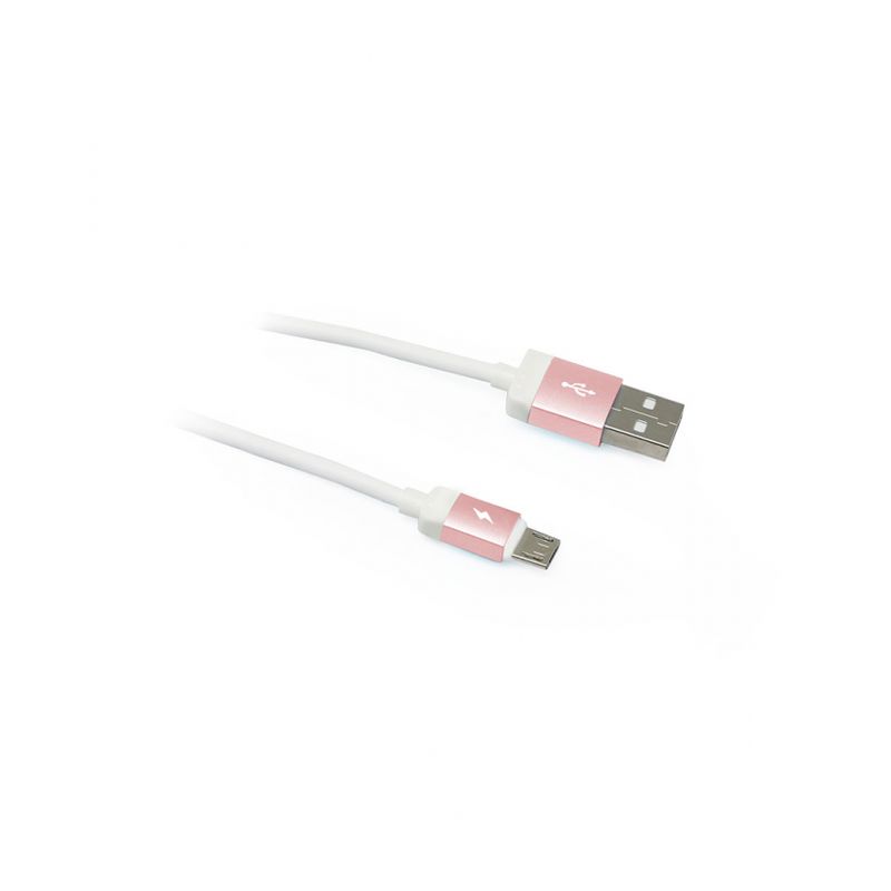 Data kabl REMAX Lovely RC-010m micro USB pink 1m