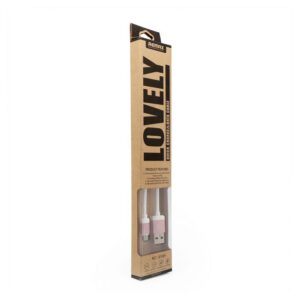 Data kabl REMAX Lovely RC-010m micro USB pink 1m