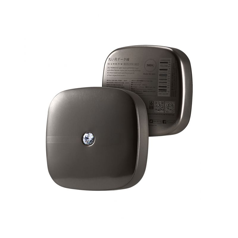 Data kabl REMAX Moon RC-085i za iPhone lightning crni 1m