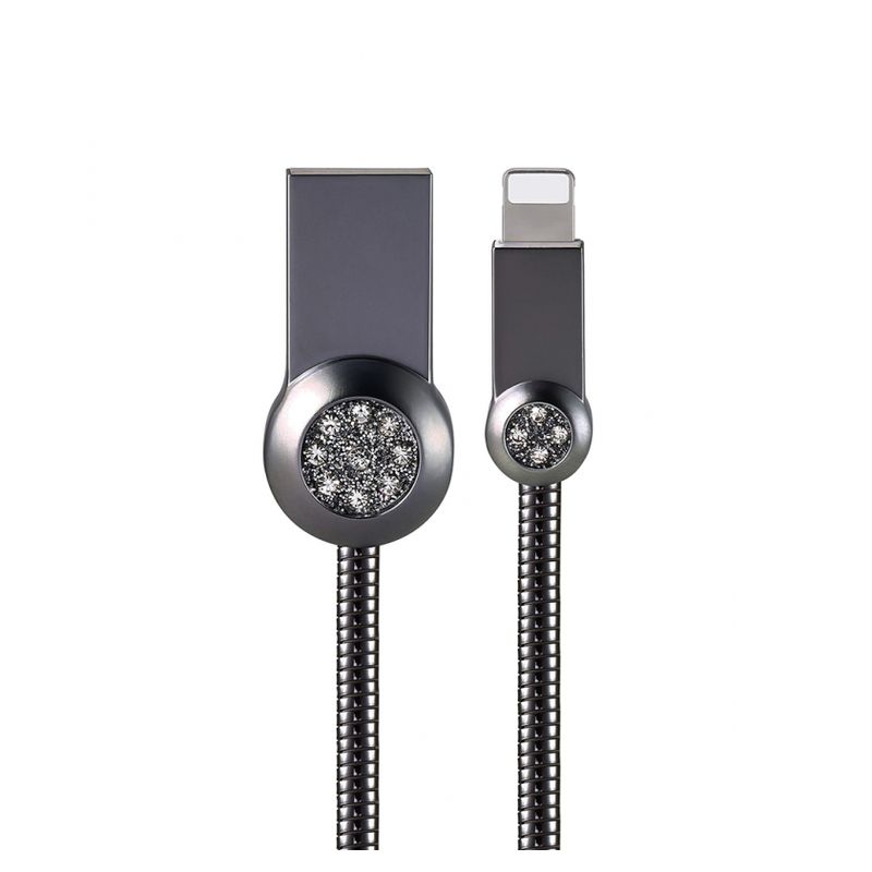 Data kabl REMAX Moon RC-085i za iPhone lightning crni 1m