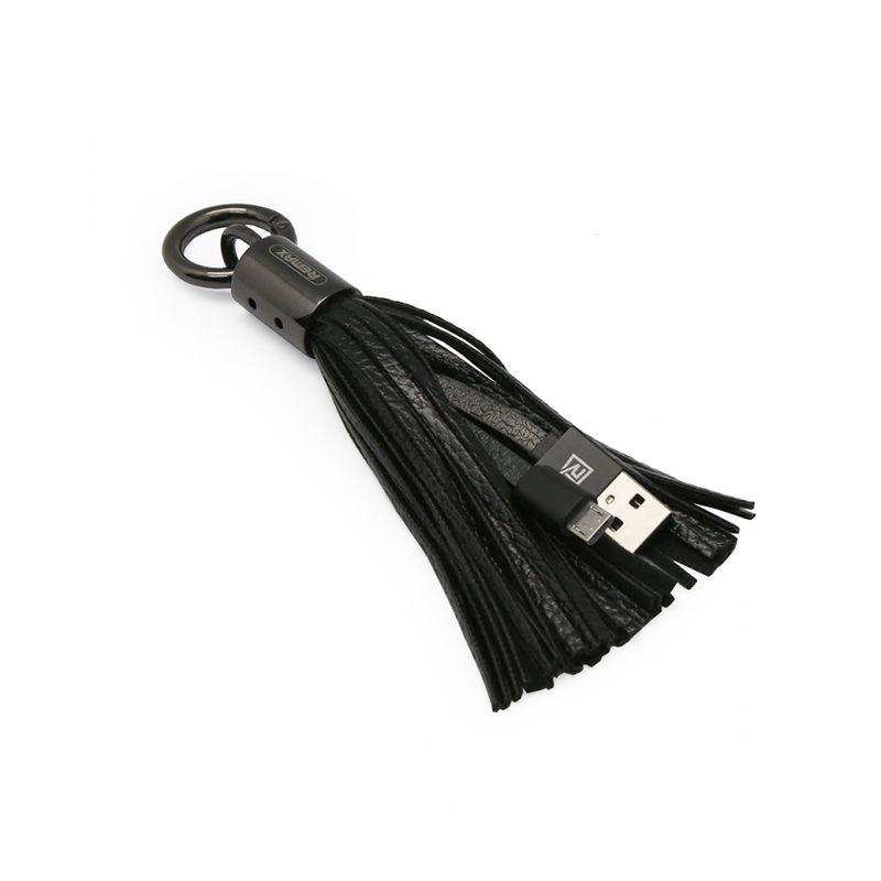 Data kabl REMAX RC053i sa priveskom micro USB crni