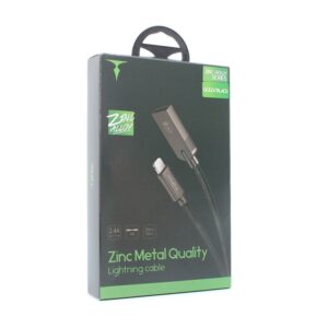 Data kabl T-phox T-L809 Zinc Holly za iPhone lightning zlatni 1m