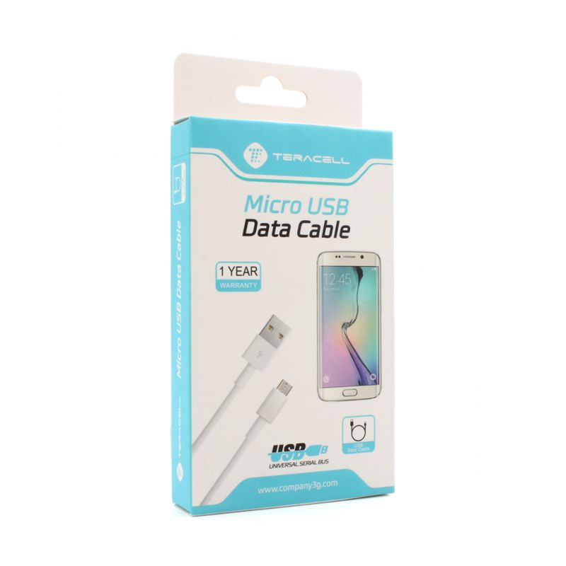 Data kabl Teracell Micro USB 2A crni 1m
