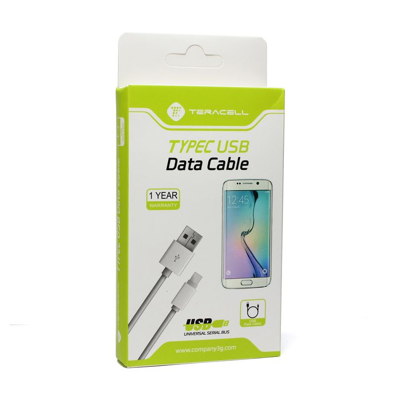 Data kabl Teracell Type C beli 1m