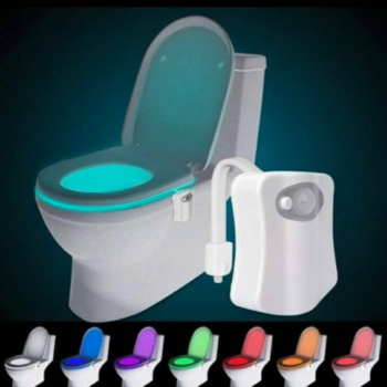 LED svetlo sa senzorom za WC šolju - 8 boja