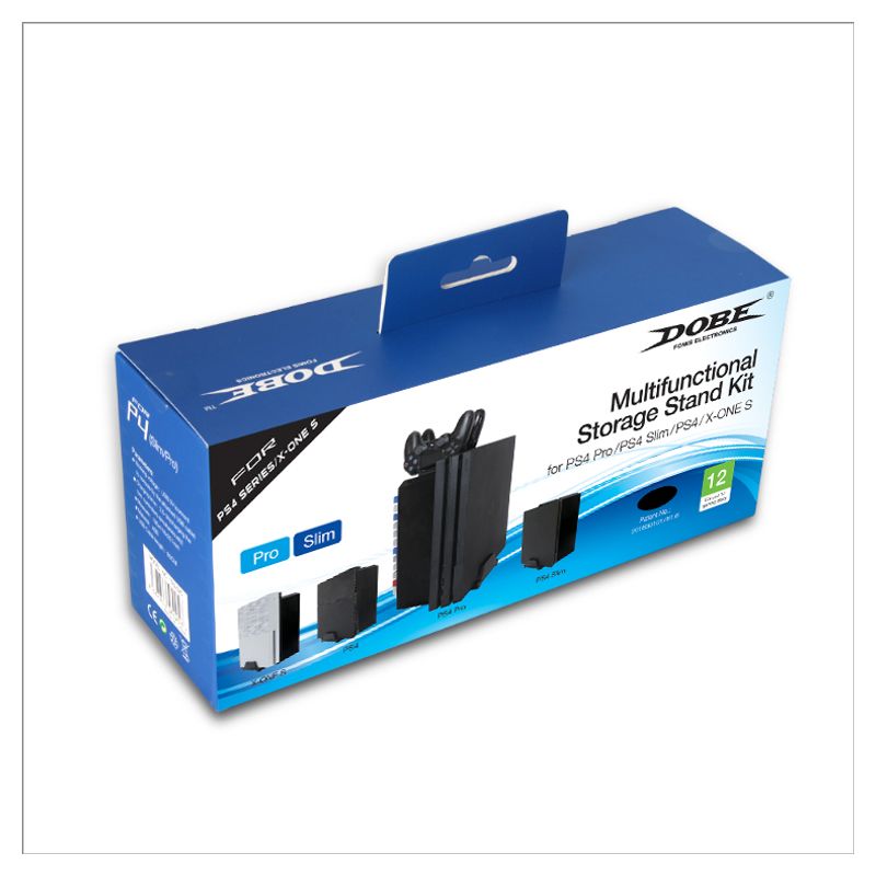 Dobe TP4-025 kombo stalak za diskove i konzolu PS4