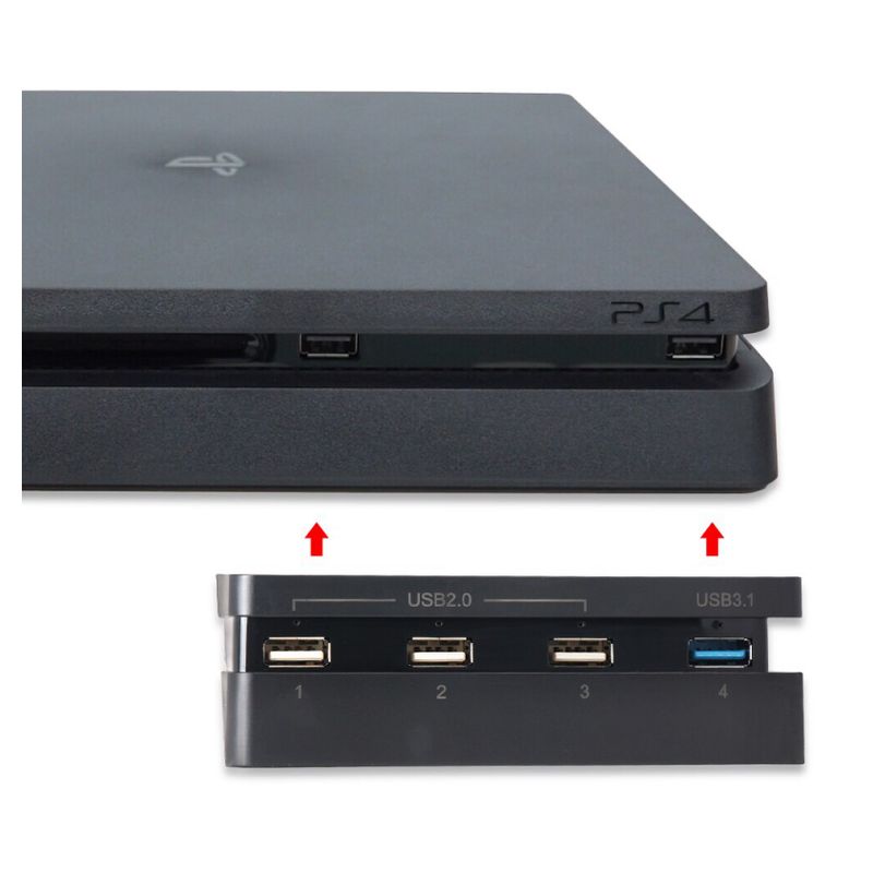 Dobe TP4-821 USB HUB za PS4 Slim konzolu