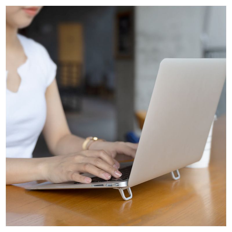 Dodatni podizaci za laptop Nillkin Bolster srebrni