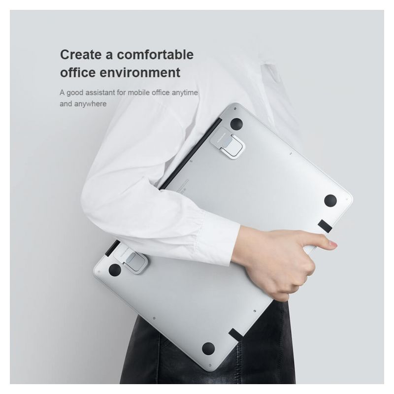 Dodatni podizaci za laptop Nillkin Bolster srebrni