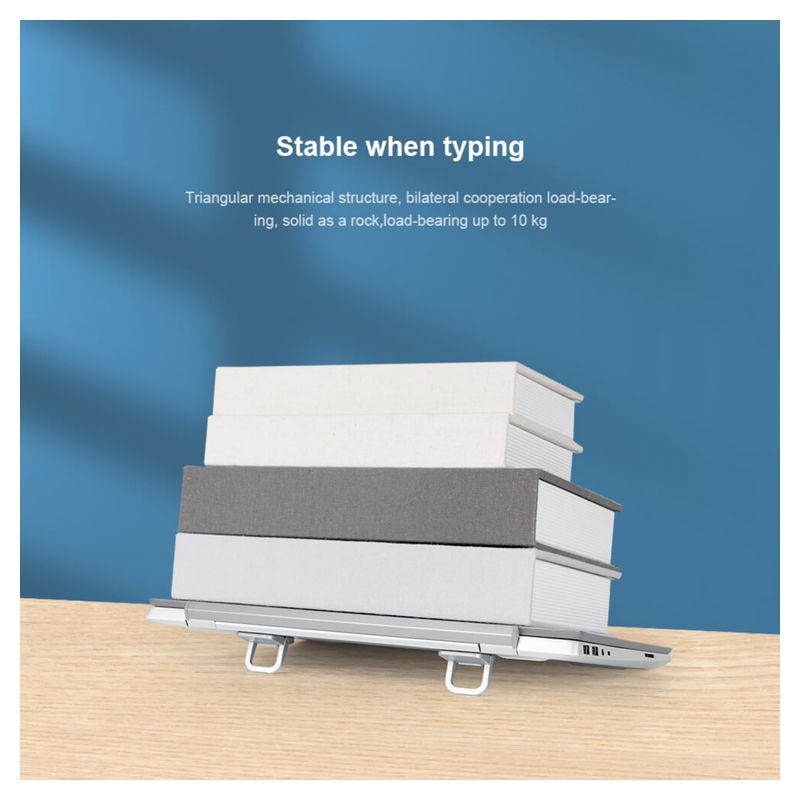 Dodatni podizaci za laptop Nillkin Bolster srebrni