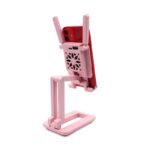 Drzac za mobilni F6 sa LED rasvetom pink - Slika 2