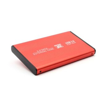 Eksterno kuciste za HDD 2.5" USB 3.0 crveno