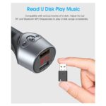 FM transmiter C5 USB TF Bluetooth 5.0 12-24V handsfree crni - Slika 4