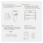 FM transmiter C5 USB TF Bluetooth 5.0 12-24V handsfree crno sivi - Slika 5
