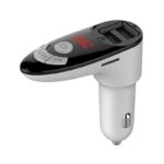 FM transmiter C8 USB TF Bluetooth 5.0 12-24V handsfree beli - Slika 2