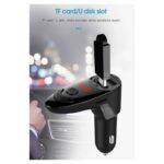 FM transmiter C8 USB TF Bluetooth 5.0 12-24V handsfree LE beli - Slika 5