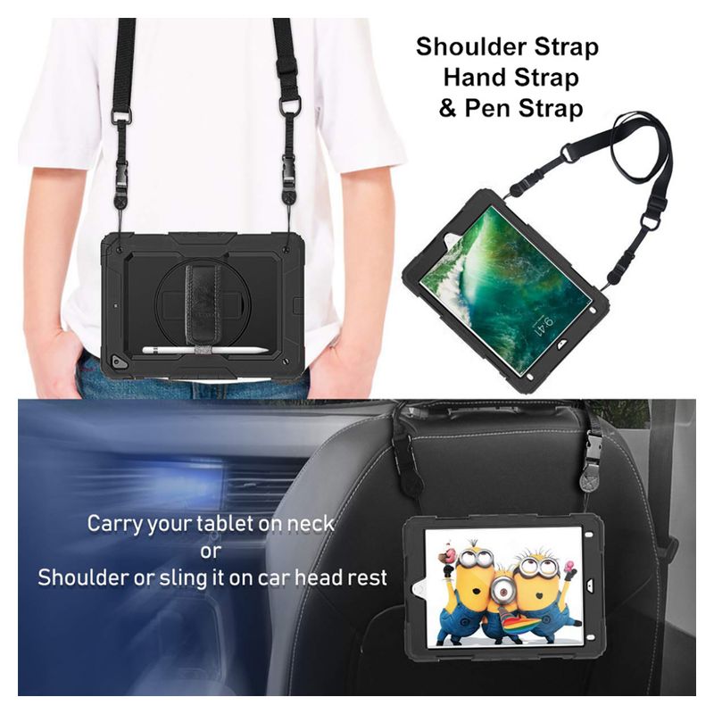 Futrola Straps za iPad 6 9.7 crna