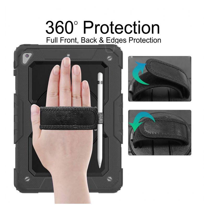 Futrola Straps za iPad 6 9.7 crna