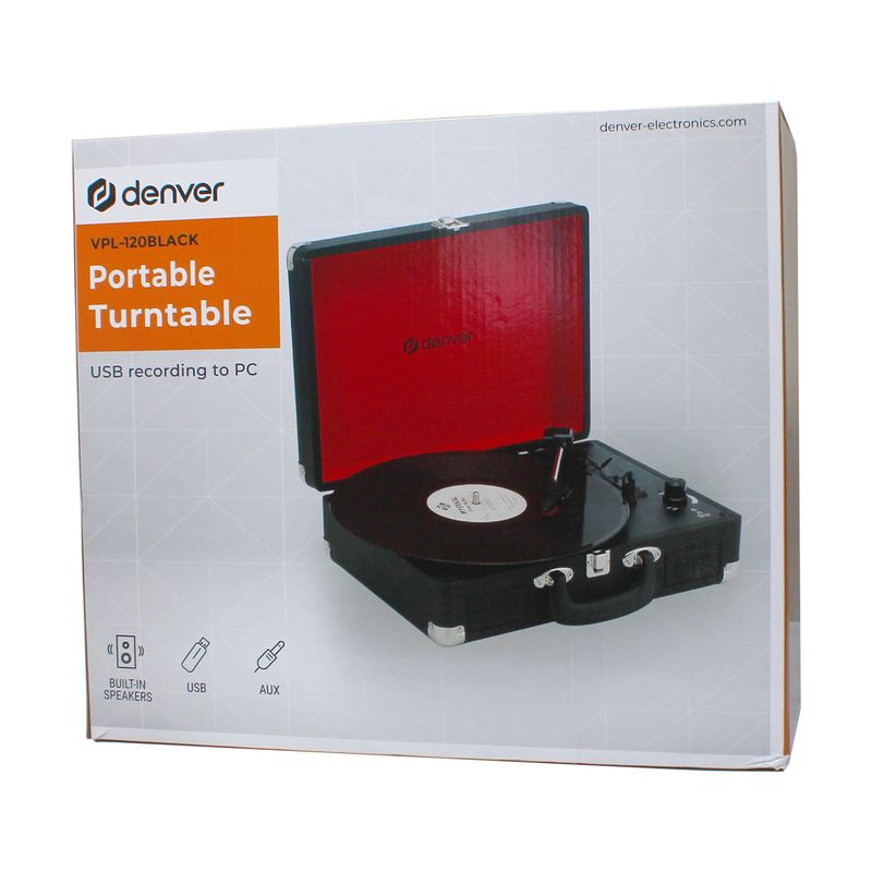 Gramofon Denver VPL-120 crni