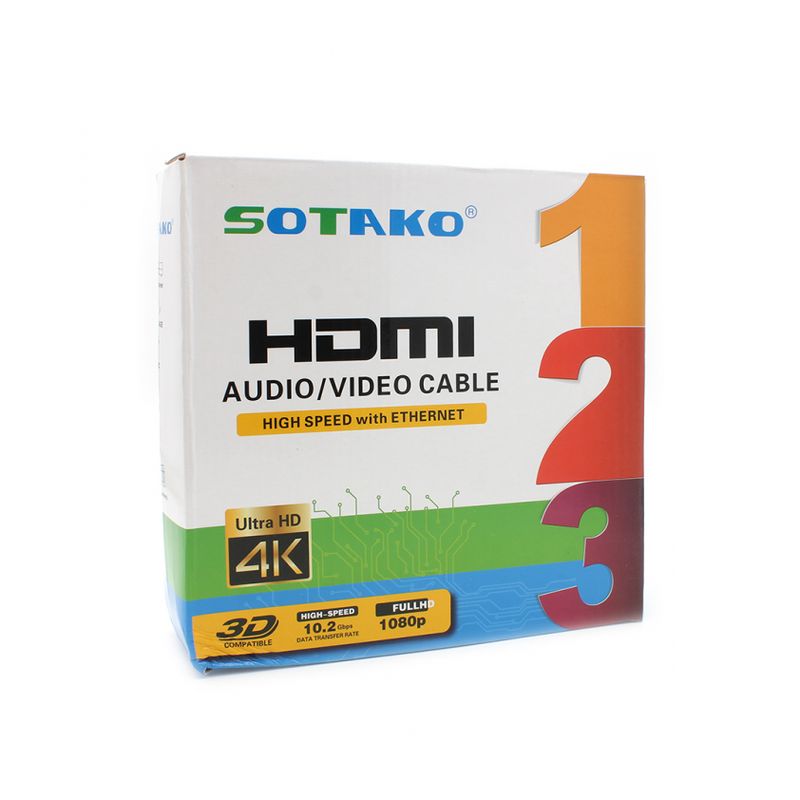 Kabal HDMI na HDMI SOTAKO 4K 15m