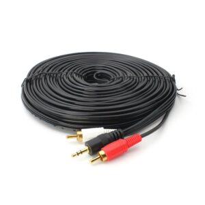 Kabl 2 RCA M na 3.5mm stereo M JWD-AUDIO4 15m  DC3.5 na 2RCA