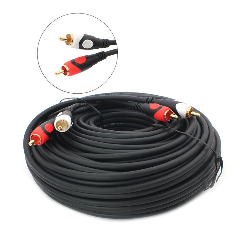 Kabl 2 RCA na 2 RCA bakarni JWD-AU06 15m