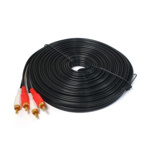 Kabl 2 RCA na 2 RCA bakarni JWD-VIDEO3 15m