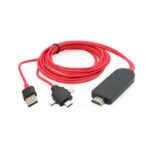 Kabl HDMI na USB type C lightning micro USB 1.5m