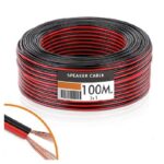 Kabl za zvucnike 2x1mm copper 100m crno crveni - Slika 2