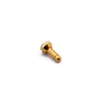 Kapica handsfree 3,5 mm charm mala zlatna - Slika 2