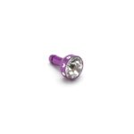 Kapica handsfree 3,5 mm charm velika ljubicasta