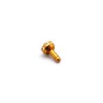 Kapica handsfree 3,5 mm charm velika zlatna - Slika 2