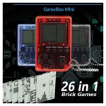 Konzola za igranje Game Box mini 26 u 1 crvena - Slika 5
