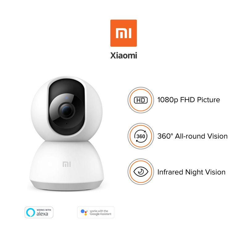 Kucna zastitna kamera Xiaomi Mi 360 1080P bela
