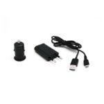 Kucni punjac 3u1 sa micro USB kablom crni - Slika 2