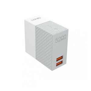 Kucni punjac/ Back up baterija  LDNIO PA606 5200mAh bela