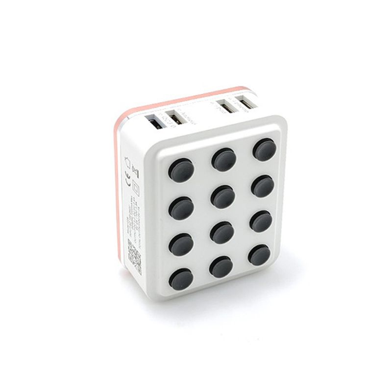 Kucni punjac KONFULON C29 QC 3.0 6xUSB 5V 7A beli
