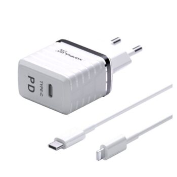 Kucni punjac KONFULON C32D+DC13 20W sa iPhone lightning kablom