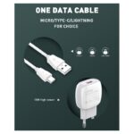 Kucni punjac LDNIO A1306Q QC3.0 sa iPhone lightning kablom - Slika 4