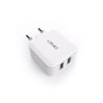 Kucni punjac LDNIO A2201 2xUSB 5V 2.4A + adapter sa micro USB kablom beli - Slika 3