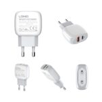 Kucni punjac LDNIO A2313Q PD + QC3.0 sa iPhone lightning kablom - Slika 2