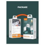 Kucni punjac LDNIO A2421C 22.5W PD + Fast Charger sa Type C kablom beli - Slika 17
