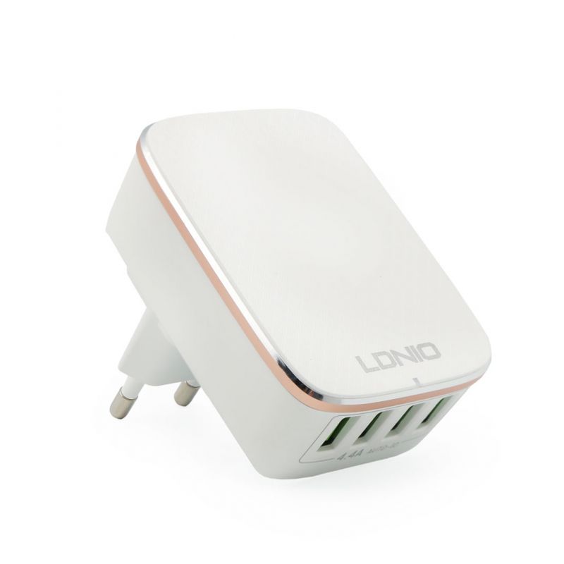 Kucni punjac LDNIO A4404 4xUSB 5V 4.4A beli