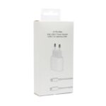 Kucni punjac PD Fast charger 20W 3A za iPhone 11/12 lightning beli HQ AA - Slika 2